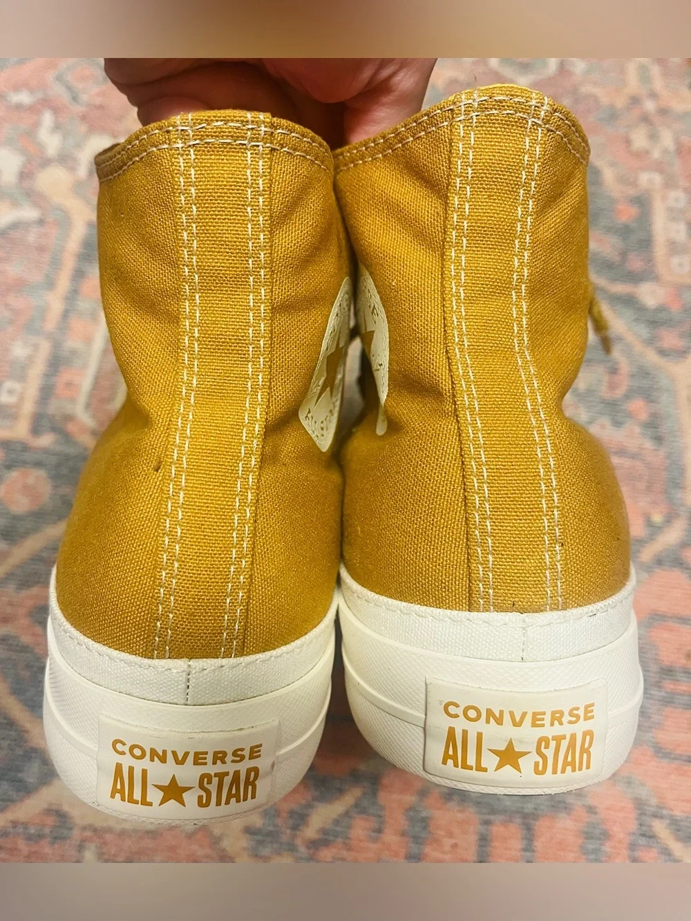 Converse Chuck Taylor High Top All Star Lift Platform Sneakers - Picture 7 of 10